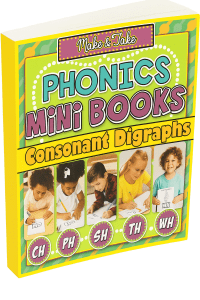 Phonics Mini Books Consonant Digraphs with FIMS
